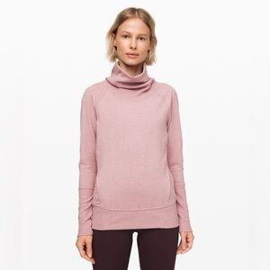 Lululemon High Lines Pullover Light Pink Size 6